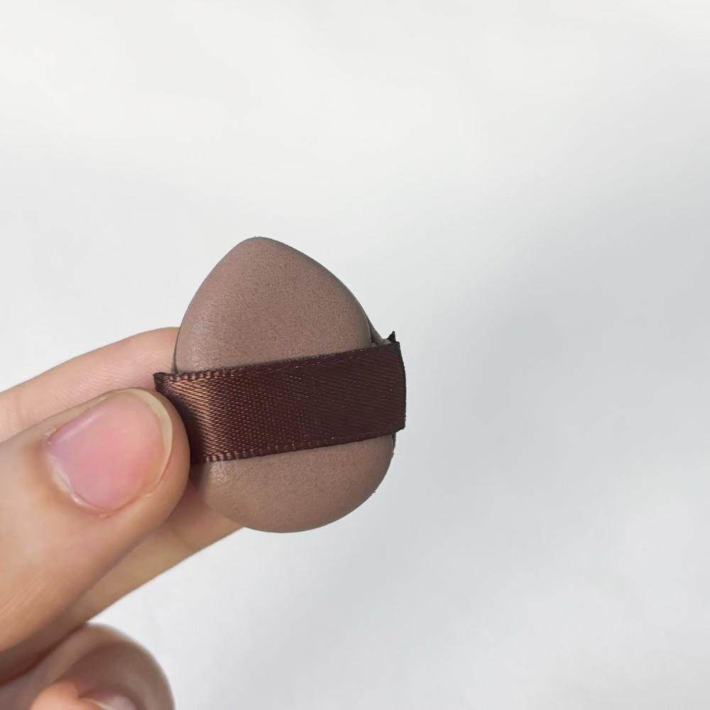 咬一口饼干粉扑不吃粉q弹皮面气垫植绒迷你拇指手指粉扑干湿两用,淘宝优惠券,粉丝福利购,淘宝优惠卷