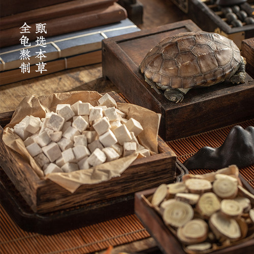 广西梧州特产双钱牌甄选红豆龟苓膏180*9碗 办公室零食非果冻布丁 - 图1