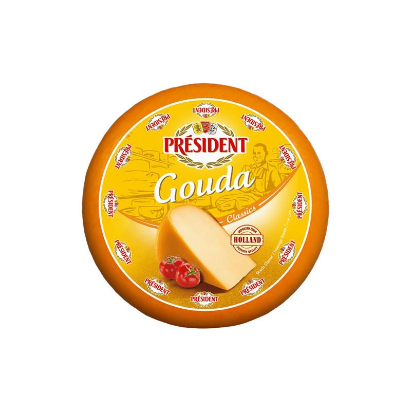 总统黄波即食奶酪500g President Gouda Ball 搭配红酒芝士奶酪