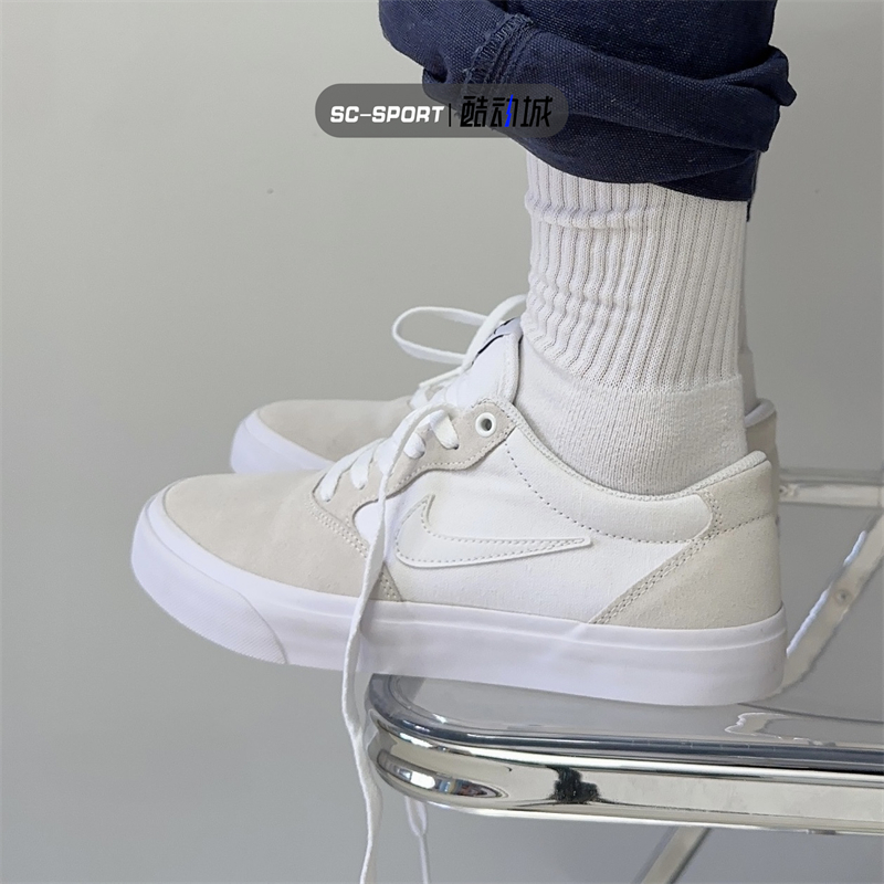 Nike SB Chron耐克正品男低帮运动休闲滑板鞋轻便透气板鞋 CD6278-图0