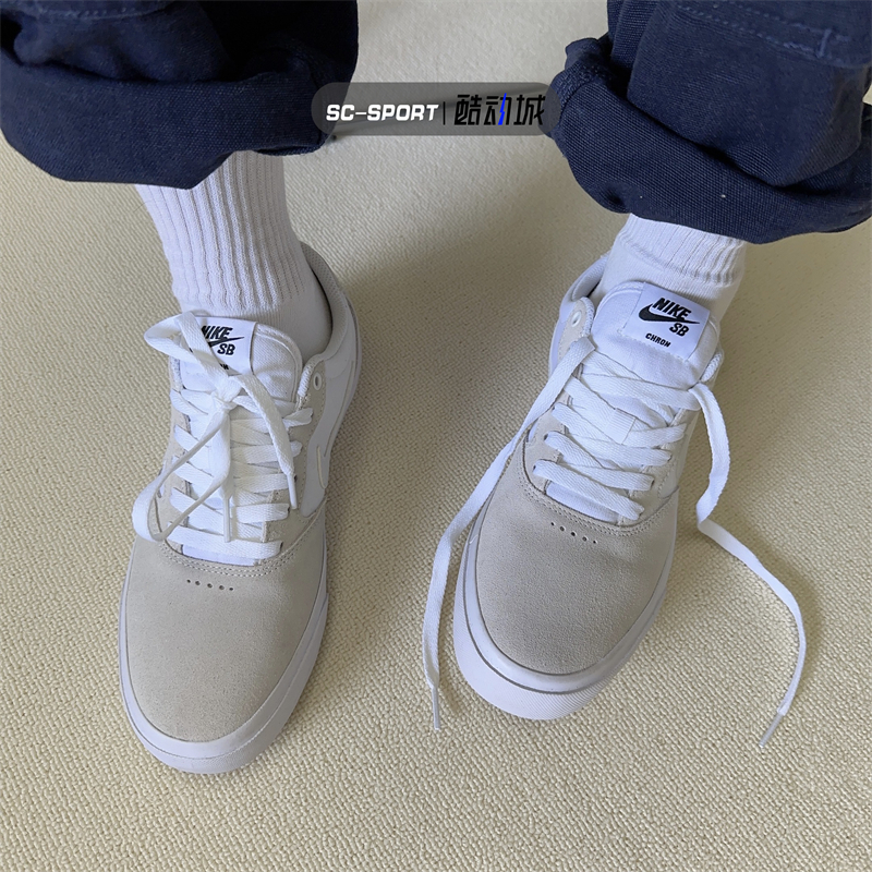 Nike SB Chron耐克正品男低帮运动休闲滑板鞋轻便透气板鞋 CD6278-图1