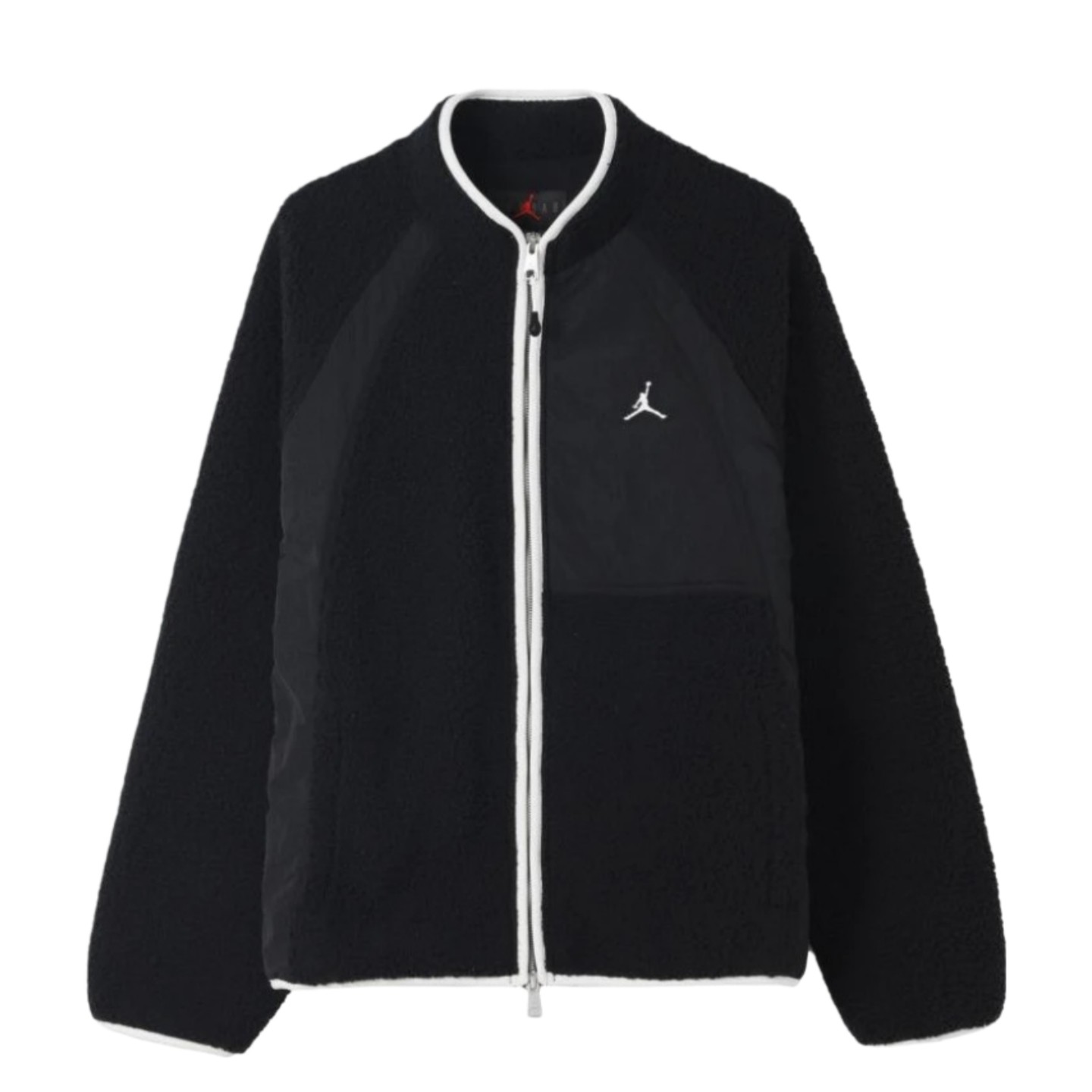 AIR JORDAN男女秋冬保暖羊羔绒AJ运动休闲立领夹克外套DV1584-010,淘宝优惠券,粉丝福利购,淘宝优惠卷