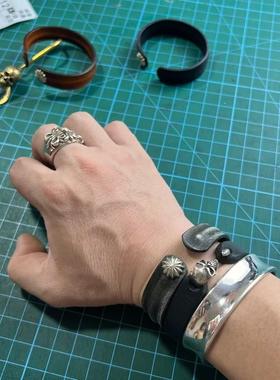 时尚皮手环复古文艺手链