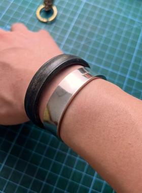 复古手镯男女个性开口情侣