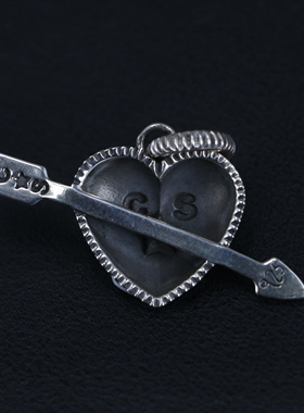 925银未镶嵌个性简约朋克饰品