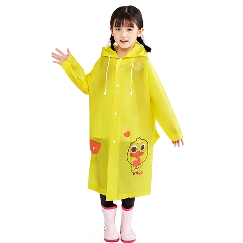 B.Duck, детский дождевик, водонепроницаемый плащ для школьников для мальчиков, комплект