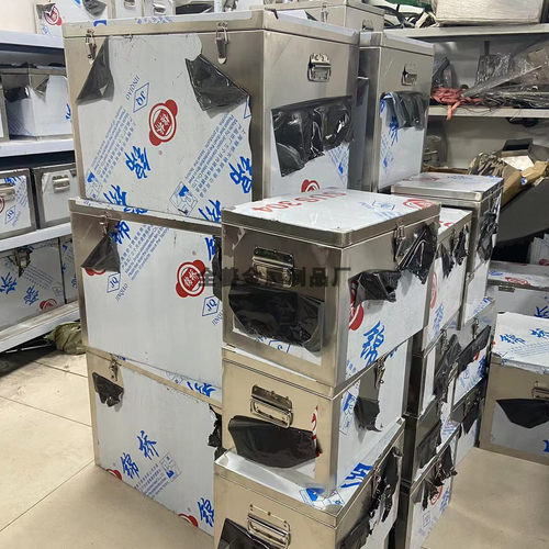 不锈钢箱长方形304不锈钢工具箱带锁加厚船用储物箱备件箱定制 - 图0