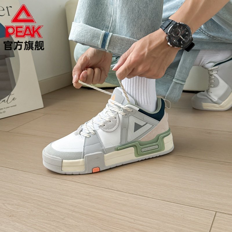 匹克态极凌跃休闲鞋男女秋冬新款增高运动鞋复古百搭厚底运动板鞋,淘宝优惠券,粉丝福利购,淘宝优惠卷