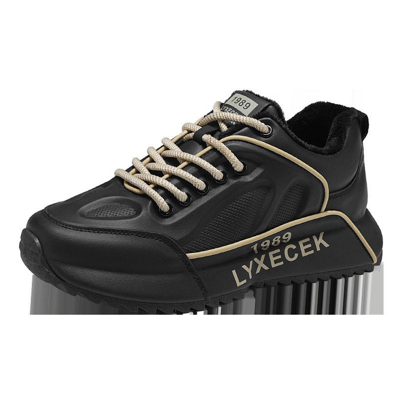 冬季厚底老爹鞋东北防寒加绒加厚保暖男士棉鞋软底减震运动休闲鞋,淘宝优惠券,粉丝福利购,淘宝优惠卷