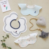 Тонкий детский слюнявчик, хлопковый защитный нагрудник для новорожденных для младенца