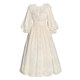 Heavy-duty thickened brushed lace palace retro dress