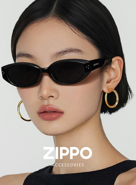 zippo防晒经典百搭复古女太阳镜