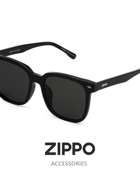 zippo防晒经典大框复古女太阳镜