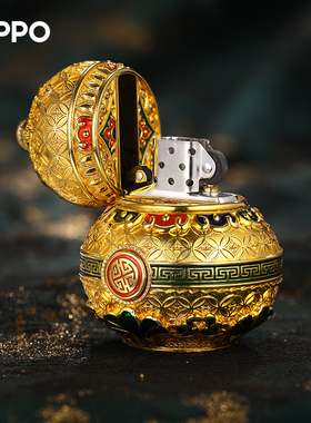 ZIPPO创意摆件打火机福禄似海