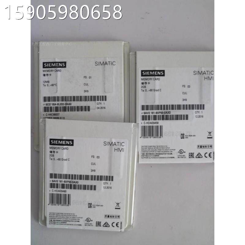 Siemens 6AV2181-8XP00-0AX0 HMI Memory Card SD-Karte Elektroshop Wagner