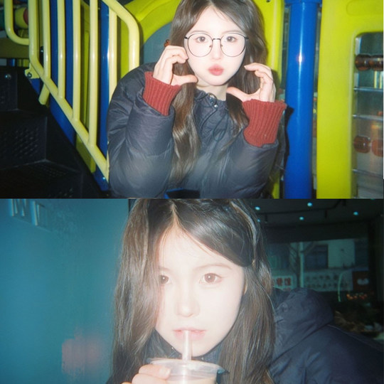 Disposable film camera retro color student gift