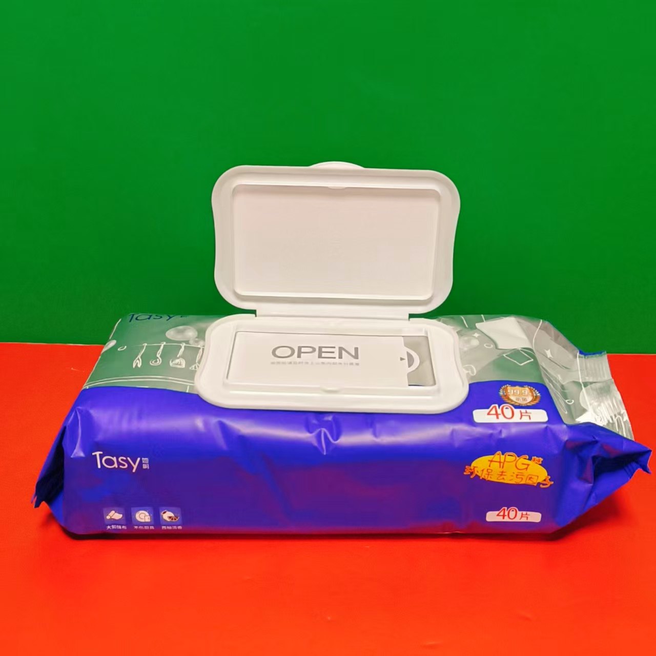 临期特价 家用厨房免洗湿巾40抽(200mm*270mm)灶台餐桌清洁湿纸巾,淘宝优惠券,粉丝福利购,淘宝优惠卷