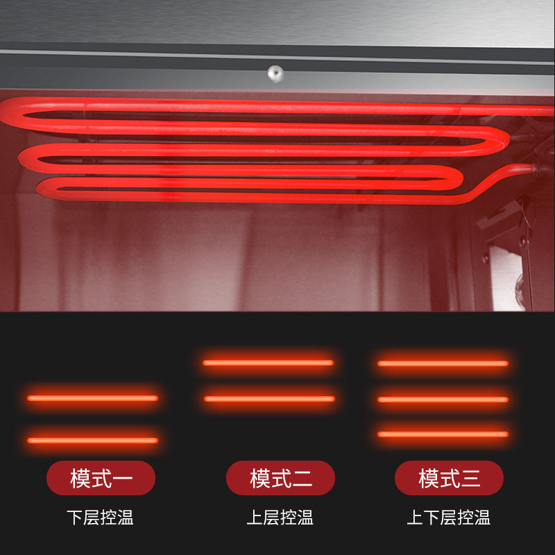 双层披萨商用烤面包蛋糕两层电烤箱 厚山电器商用烘烤炉/烤箱