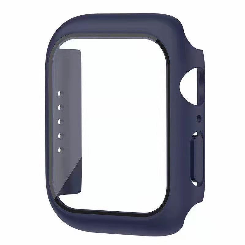 苹果apple watch9/8/7 41/45mm手表钢化膜+保护壳一体iwatch ultra 49mm s86543代手表保护44/40mm全包硬壳-图3