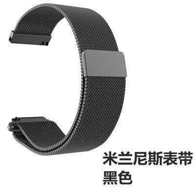 华为watch2pro手表表带watch2代2018版米兰真皮皮纹表带20/22mm-图2