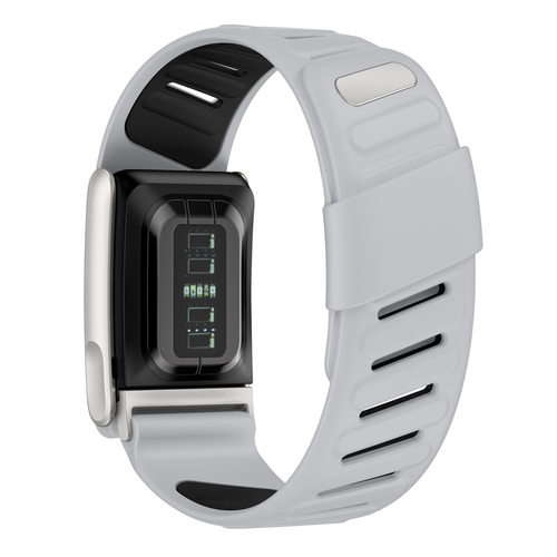 适 用whoop5.0手表带whoopwatch手环双色运动硅胶腕带whoop4.0表带官方非原装WHOOP5.0配件腕带黑金属手环 - 图2