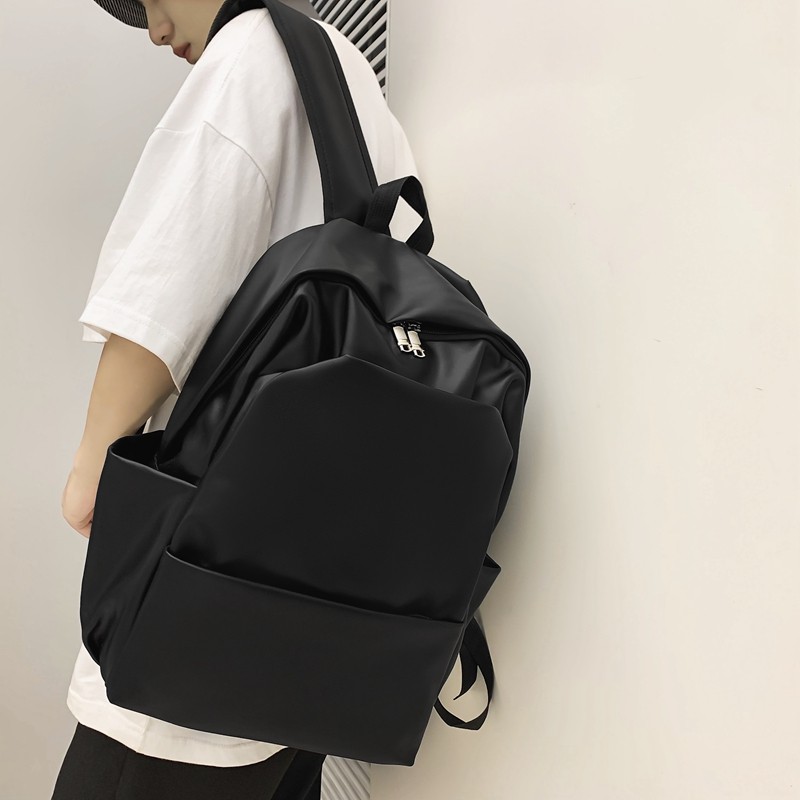 简约大容量防水双肩包女2025新款潮牌简约电脑背包男高中学生书包,淘宝优惠券,粉丝福利购,淘宝优惠卷