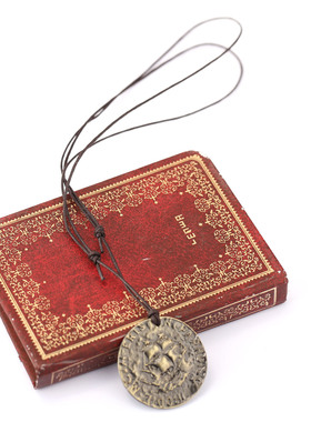 游戏周边 Uncharted 4 神秘海域4 德雷克古老金币 吊坠项链新品