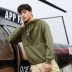 KELME / Carl beauty nam thể thao trùm đầu áo len nửa zip xu hướng áo len thời trang mới - Thể thao lông cừu / jumper áo thu đông Thể thao lông cừu / jumper
