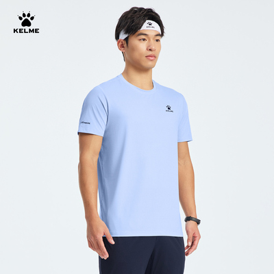 卡尔美冰丝透气短袖t恤