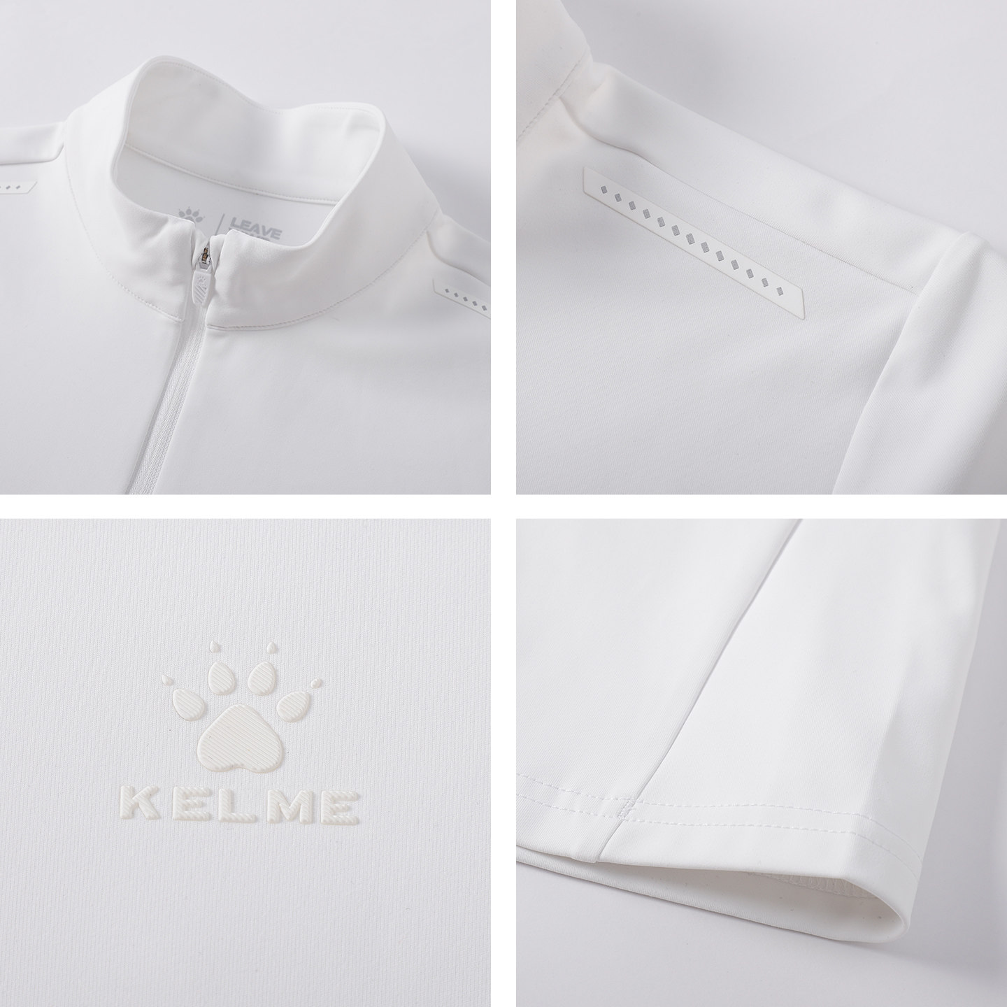 KELME卡尔美长袖运动T恤女2025秋季半拉链健身跑步透气速干训练服,淘宝优惠券,粉丝福利购,淘宝优惠卷