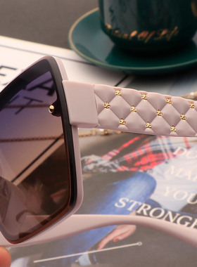 美帕尼紫色显脸小时尚潮尼龙偏光