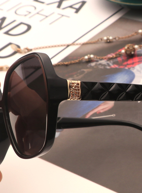 白色超轻偏光开车墨镜防晒配近视