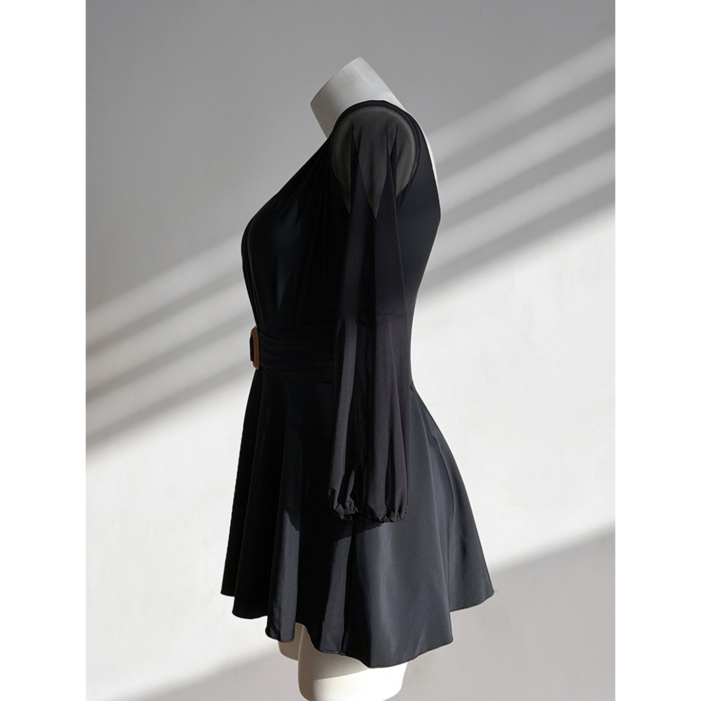 长袖泳衣大码胖mm显瘦微胖女孩遮肉2026新款女士泡温泉泳衣高级感,淘宝优惠券,粉丝福利购,淘宝优惠卷