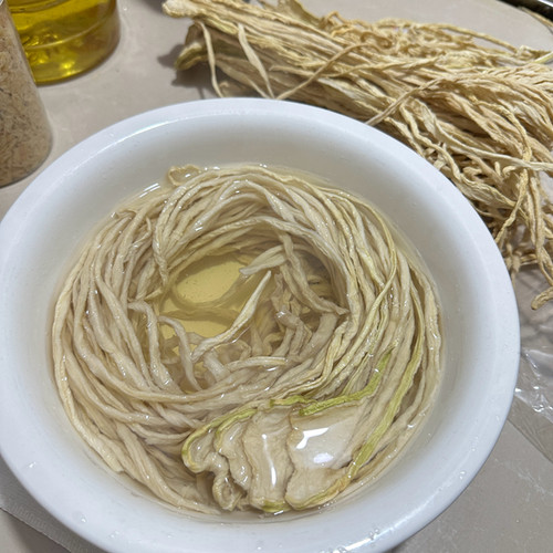 萝卜条干500克 农家自制白萝卜今年新晒风干脆嫩萝卜丝干货土特产 - 图3