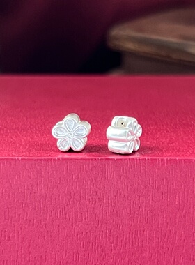 3D足银999桃花路路通隔珠