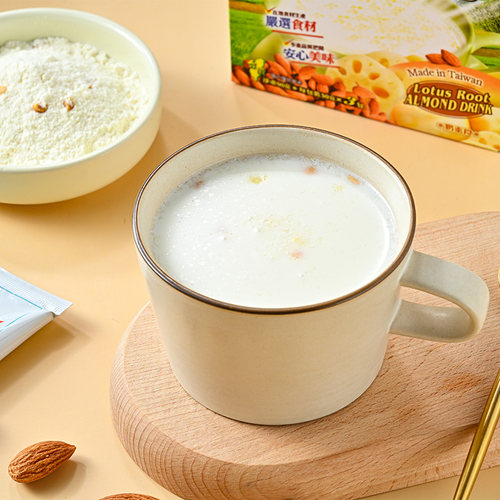 台湾进口京工莲藕杏仁茶姜母茶黑芝麻糊代餐粉即食冲饮品老姜黑糖 - 图2