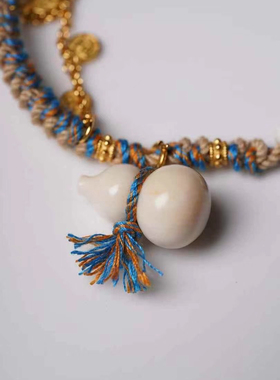 猛犸藏式葫芦平安手绳纯手工编织平安喜乐护身符diy手链男女同款