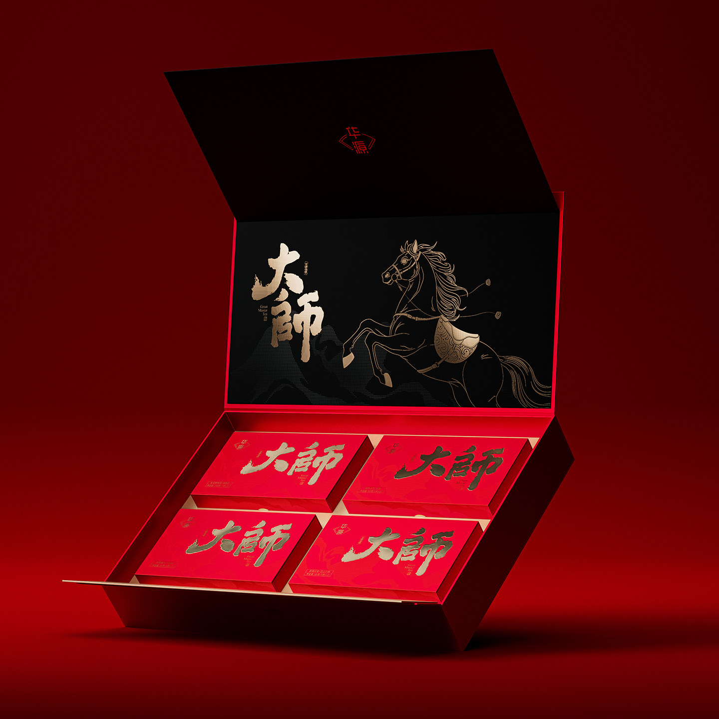 华源大师茶大红袍正山小种铁观音寿眉四大茗茶组合,淘宝优惠券,粉丝福利购,淘宝优惠卷