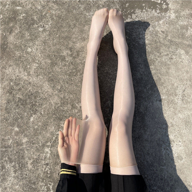 0d无边油亮灰色丝袜性感超薄过膝长筒大腿袜网红款马油光黑丝袜子,淘宝优惠券,粉丝福利购,淘宝优惠卷