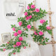 Butterfly dance simulated imperial concubine peony flower rattan pipe winding