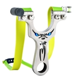 Высокоточная дорожная точная профессиональная олимпийская рогатка из нержавеющей стали с плоскими резинками, новая коллекция