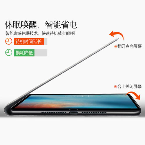 适用iPad Air保护套(M2)平板12.9英寸ipadair全包ipadairM2支架11硅胶A2902智能A2904休眠A2898苹果A2900外壳 - 图1