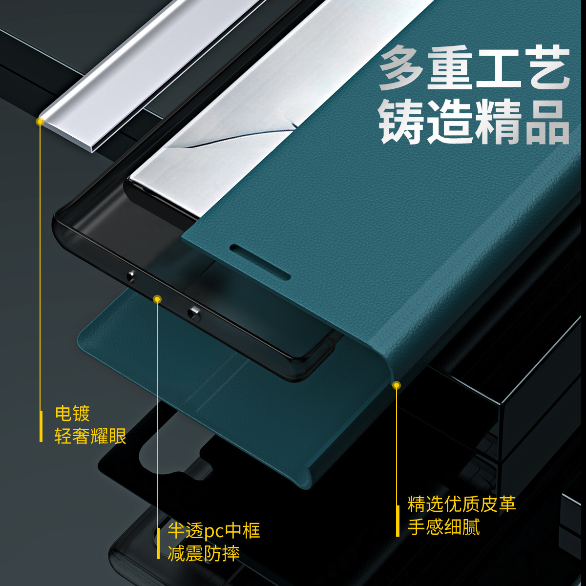 适用S22三星GALAXY S20手机壳S20+十保护套s21plus磁吸s20ultra支架21fe男女款samsung翻盖galaxys24盖乐世23 - 图1