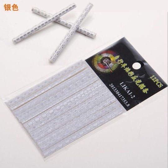 山地车辐条反光棒钢线反光自行车夜骑安全反光警示死飞装饰反光棒