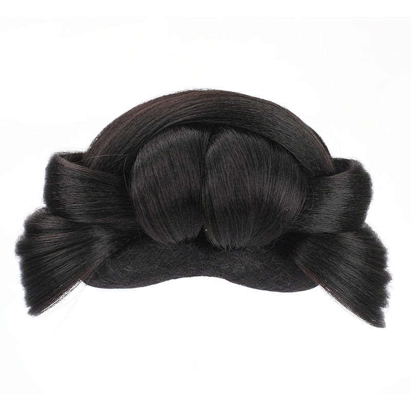 女童汉服头饰假发古风一体式儿童发髻盘发古装明制宋制造型发包,淘宝优惠券,粉丝福利购,淘宝优惠卷