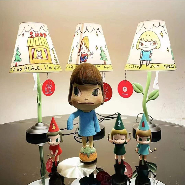 Yoshitomo Nara's series of art and trendy hand-made figurines