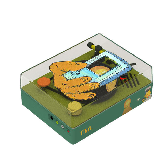 Tinylloop mini vinyl creative toy record