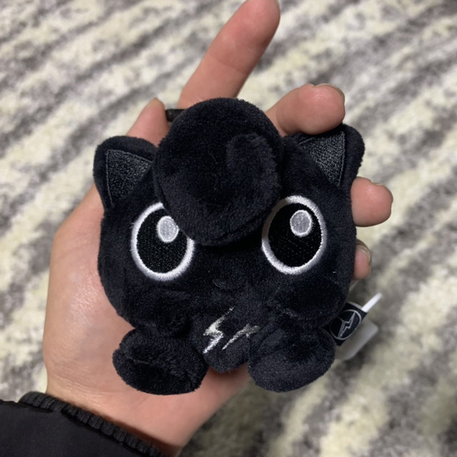 Hiroshi Fujiwara Black Eevee Duck Plush Doll