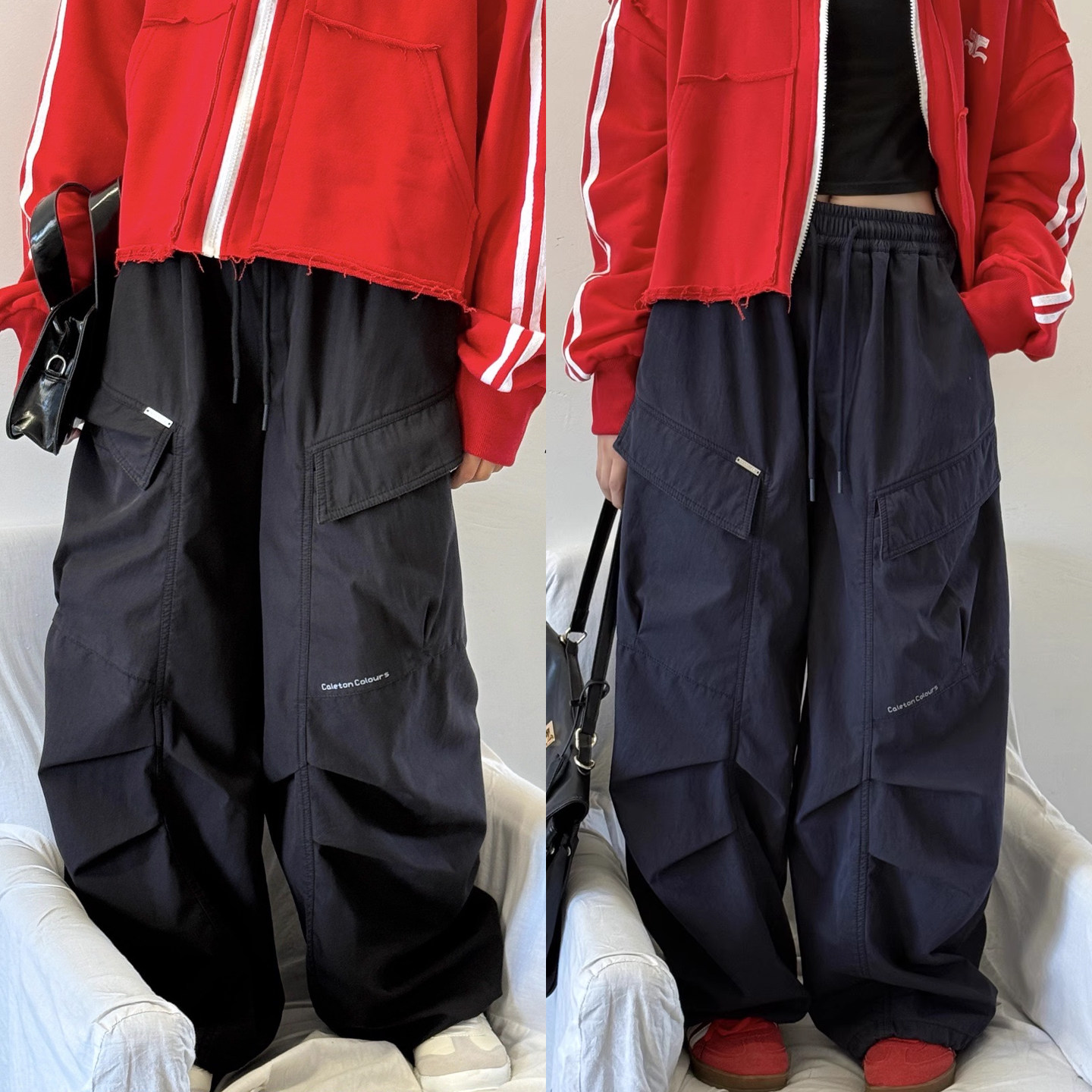 天依角童装儿童工装裤春款中大童宽松休闲裤男女童弯刀裤潮19013,淘宝优惠券,粉丝福利购,淘宝优惠卷