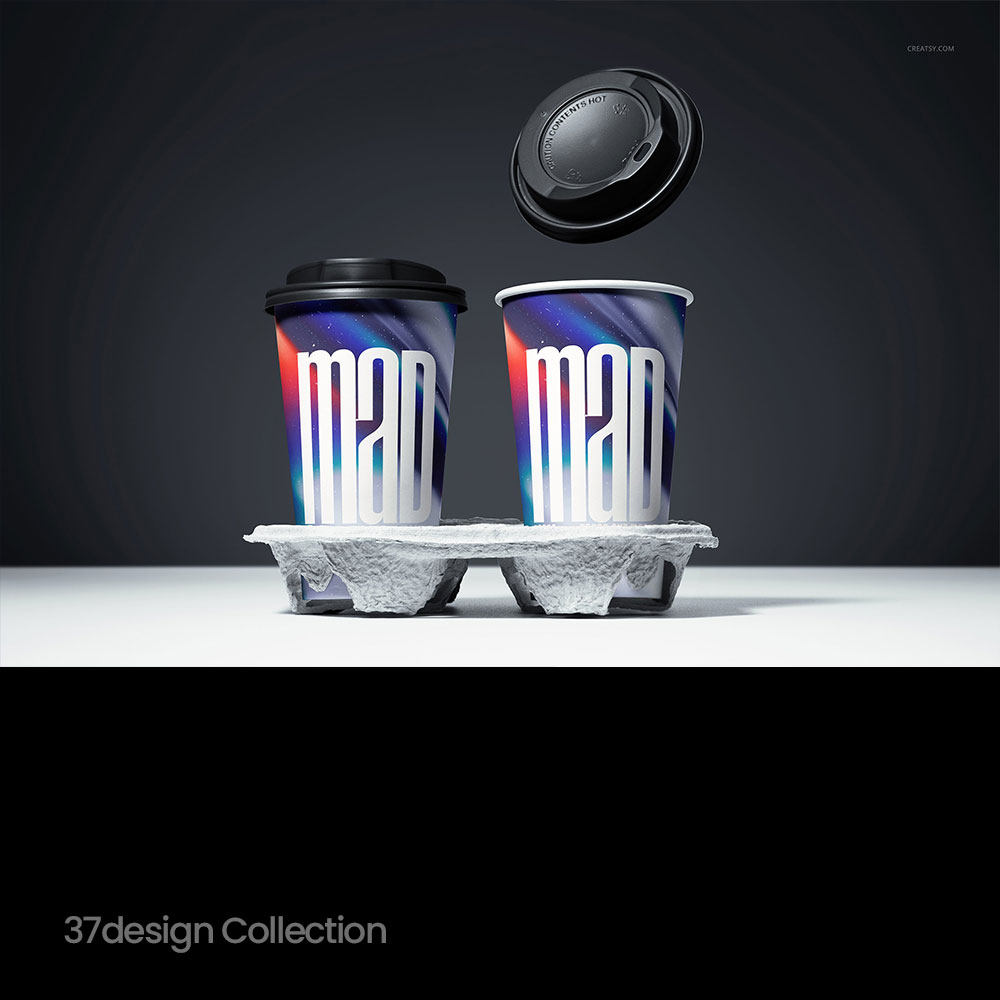 10款一次性纸杯热饮奶茶咖啡杯产品包装设计ps样机素材展示效果图,淘宝优惠券,粉丝福利购,淘宝优惠卷